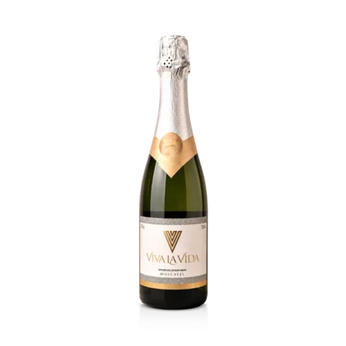 Espumante Viva La Vida Moscatel Branco 750 ml